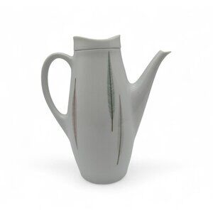Thomas Coffee Pot Grass Leaf Design Germany Vintage